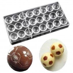 Поликарбонатная форма для шоколада «Футбольный мяч»