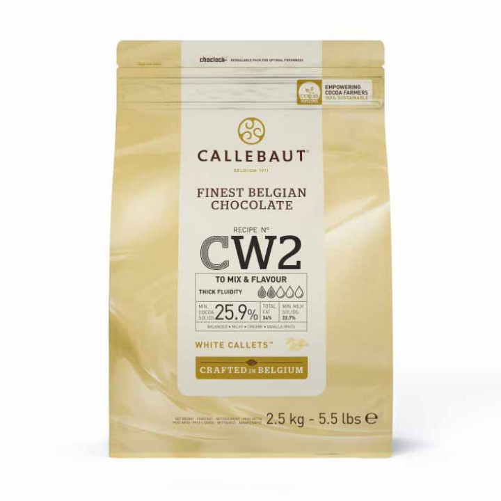 Шоколад белый Callebaut