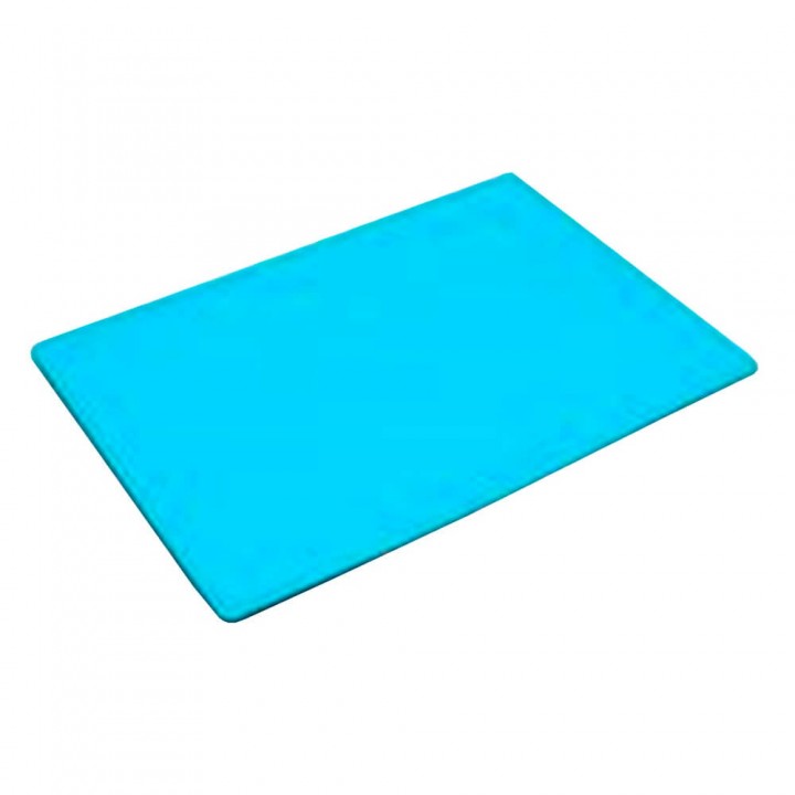 Подложка прямоугольная 30*40*2,5 мм зол/голубая