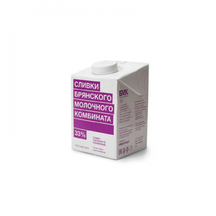 Cливки БМК 33 %